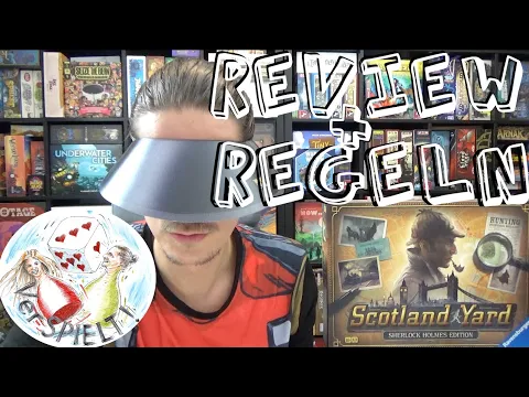Sollte man sich als Fan anschauen! Scotland Yard Sherlock Holmes Edition Review + Regeln