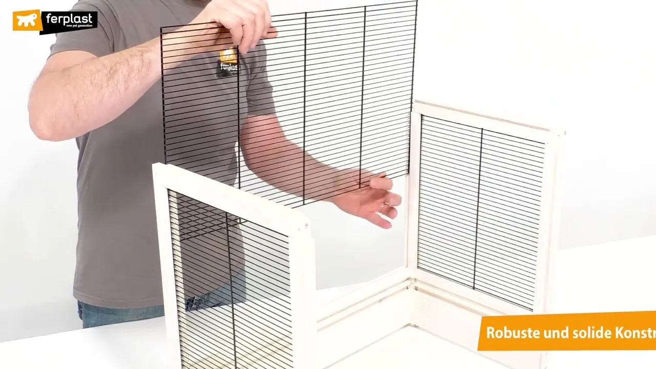 Деревянная клетка Ferplast Hamsterville для хомяков и мышей 