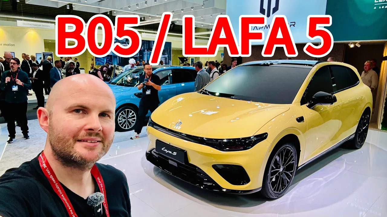 Leapmotor B05 revealed | Looks like Kia & MG made a car baby!