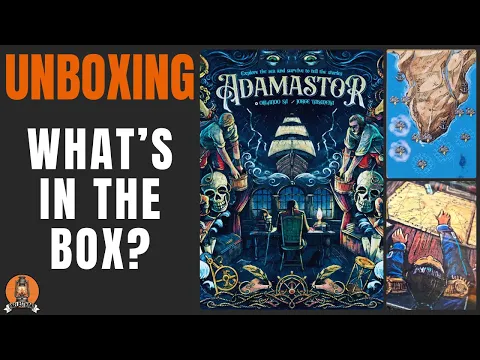 Adamastor – Solo Game Unboxing & Component Overview