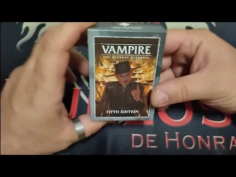 VTES - Vampire The Eternal Struggle - 5th Ed - Path Of Death And The Soul - Deck Unboxing