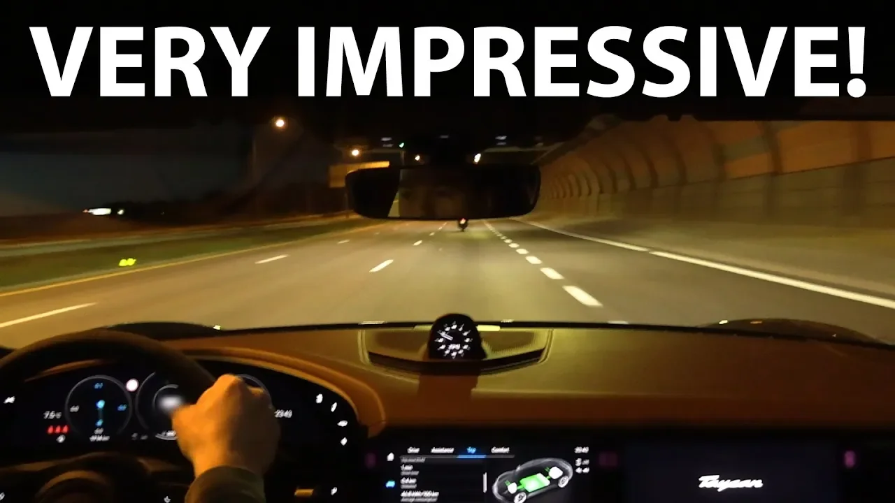 Porsche Taycan 4S 79 kWh driving test