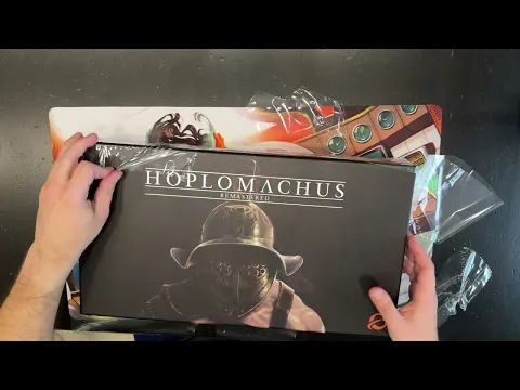 Hoplomachus Remastered Board Game Unboxing 4k