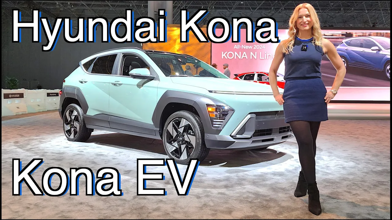 All-New 2024 Hyundai Kona and Kona EV // First look