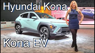 All-New 2024 Hyundai Kona and Kona EV // First look