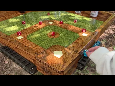 How to Play Baseball Shuffle | Dice-Flicking Baseball Party Game
