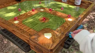 How to Play Baseball Shuffle | Dice-Flicking Baseball Party Game