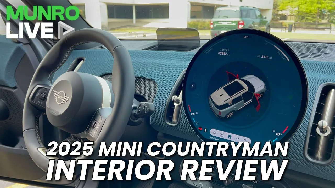 Classic Mini Style, Not-So-Mini Size: 2025 Mini Countryman SE ALL4 Interior Review