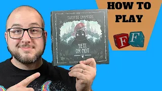 Twisted Cryptids | Yeti or Not | How to Play | Boardgame | @Teeturtle