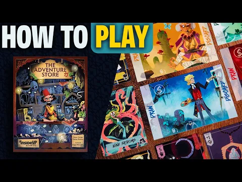 The Adventure Store | How to Play | Learn to Play in 11 Minutes! | Trick-Taking Deck Building Game
