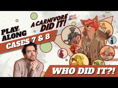 A CARNIVORE DID IT! | Cases 7 & 8