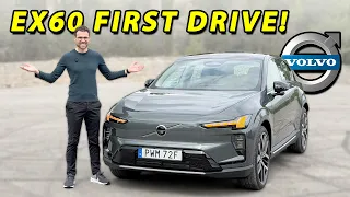 Volvo EX60 driving REVIEW - can it really beat BMW iX3 and Mercedes GLC EQ?