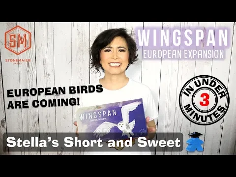 Wingspan European Expansion Board Game - Stella's Short and Sweet