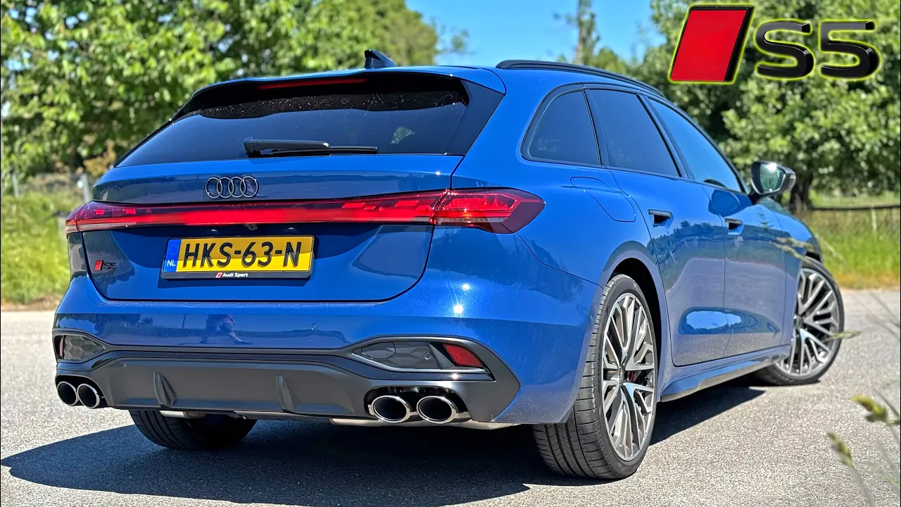 2025 Audi S5 Avant - BEATS the M340i & C43?! // REVIEW on Autobahn