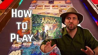 How To Play Lost Ruins of Arnak by Czech Games Edition - Learn Board Games