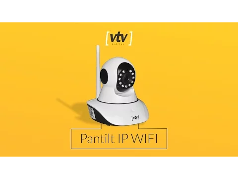 Kit Câmera Pantilt IP Branca VTV