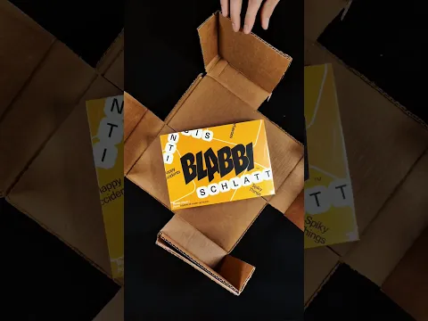 Gift from #blabbi #blabbigame #boardgames #partygames #alooza #aloozaboardgames#mailday #unboxing