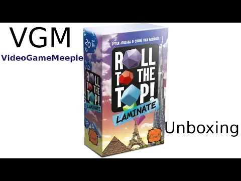 Unboxing Roll to the top laminate