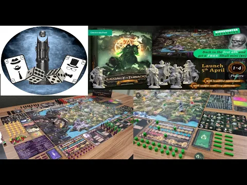 Legacy of Thracks - The Awakening - a unique Adventure Game with EURO Mechanisms