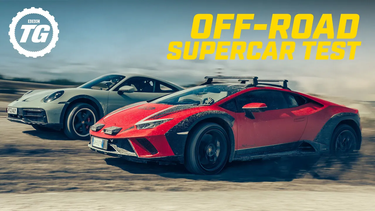 Lamborghini Huracán Sterrato Vs Porsche 911 Dakar | Top Gear