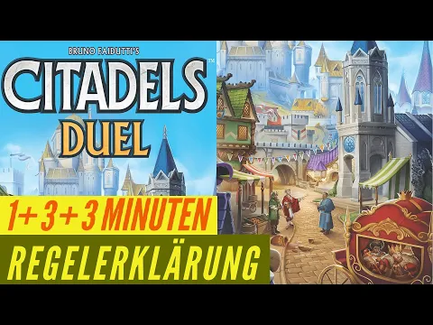 Citadels Duel Regeln Anleitung Regelvideo Erklärung Brettspiel Kartenspiel