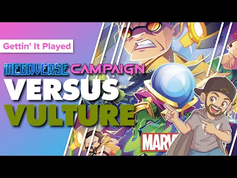 Marvel United Megaverse Campaign vs. Vulture | Game #34 Spider-Verse