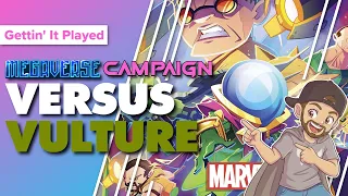 Marvel United Megaverse Campaign vs. Vulture | Game #34 Spider-Verse