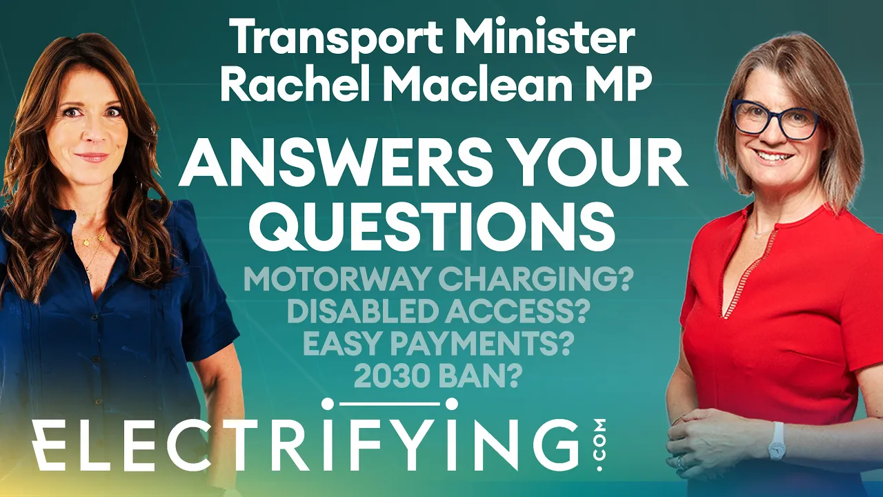 We put YOUR electric car questions and concerns to the Transport Minister - Electrifying