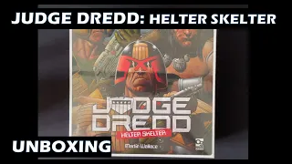 Unboxing Judge Dredd Helter Skelter Board Game