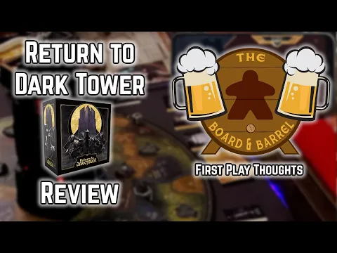 Board Game Review - Return to Dark Tower - First Play Thoughts