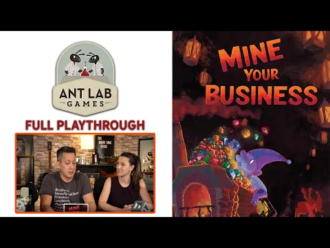 Mine Your Business Board Game Playthrough Preview