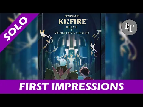 First Impressions of Kinfire Delve - Solo Board Game