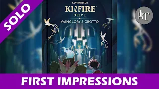 First Impressions of Kinfire Delve - Solo Board Game