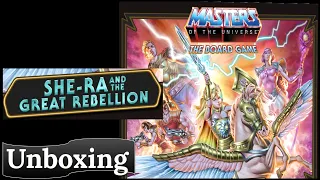 Masters of the Universe: The Board Game – She-Ra and the Great Rebellion: Unboxing