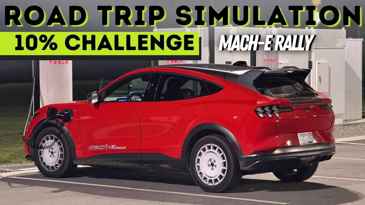 Ford Mustang Mach-E Rally 10% Challenge