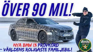 Nya BMW i3 – äntligen provkörd! Över 90 mils räckvidd– Världens skojigaste familjebil!