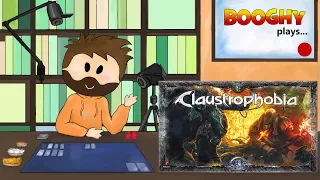 Booghy plays... Claustrophobia(2p, Rules Overview, Playthrough)