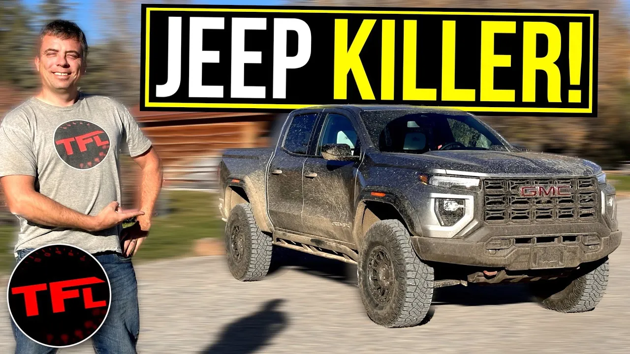Here’s Why The New GMC Canyon AT4X AEV Is The Ultimate Off-Road Pickup!