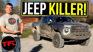 Here’s Why The New GMC Canyon AT4X AEV Is The Ultimate Off-Road Pickup!
