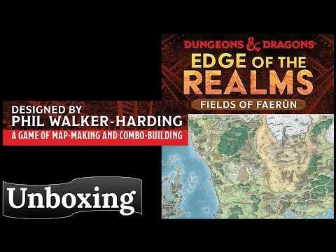 Dungeons & Dragons: Edge of the Realms - Unboxing