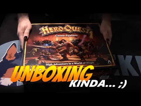 HeroQuest by Avalon Hill and Hasbro (Pseudo-Unboxing)