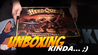 HeroQuest by Avalon Hill and Hasbro (Pseudo-Unboxing)