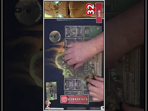 Dice Throne Treant vs Paladin Board Game Gameplay | Board Game In A Minute #shorts