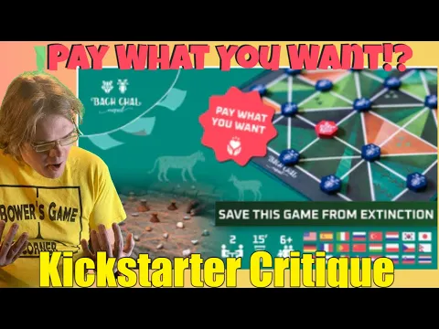 BAGH CHAL - The ancient game of Nepal - Kickstarter Critique Review