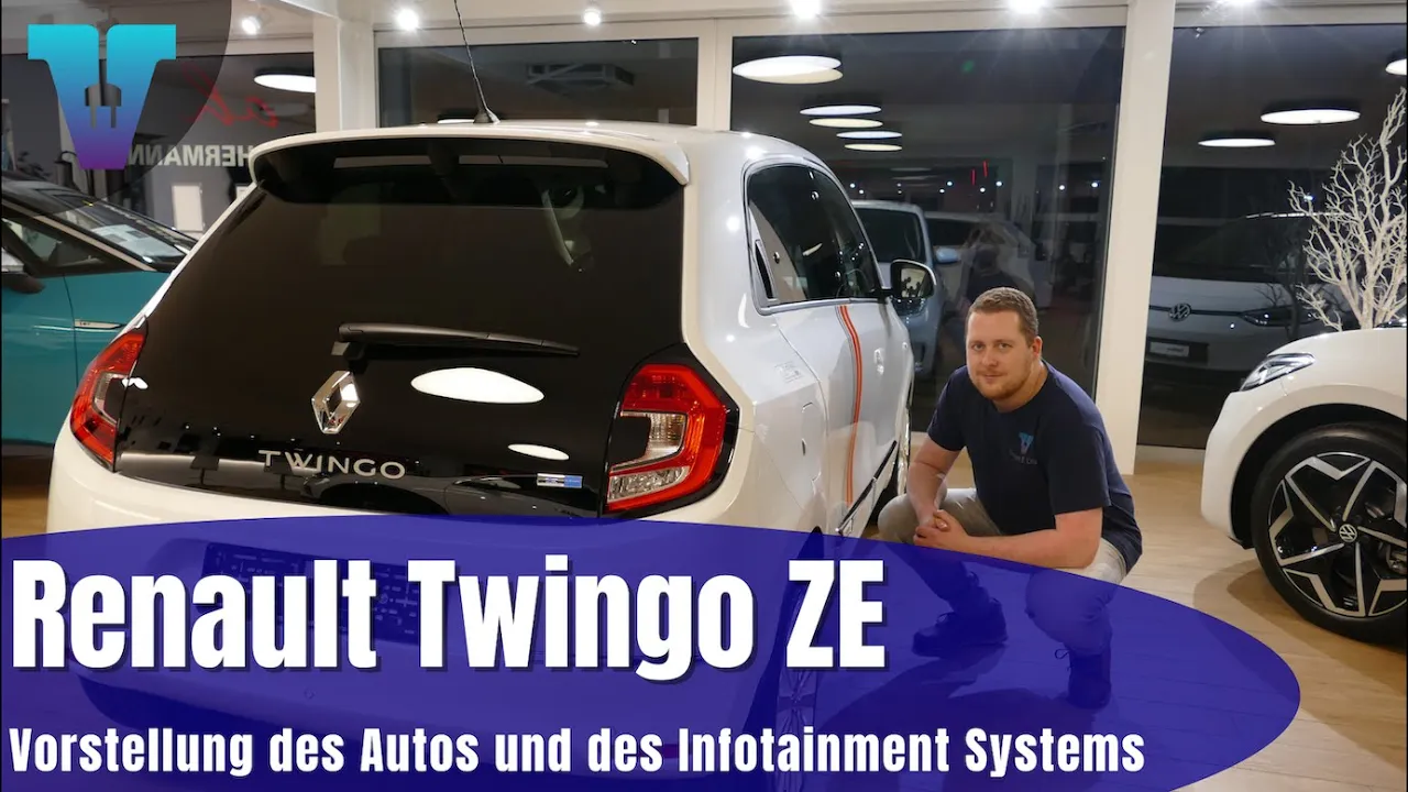 Renault Twingo ZE - Review und Tutorial des Infotainment Systems [Deutsch] | Vision E Drive #42