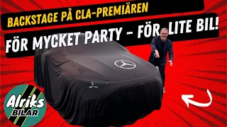 Följ med på premiärfesten för Mercedes CLA