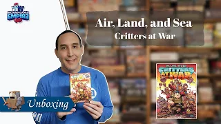 Air, Land, and Sea Critters at War Unboxing