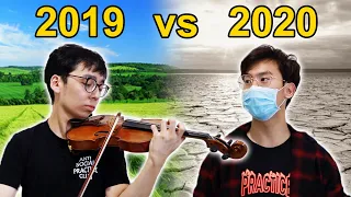Musicians in 2019 vs Musicians in 2020