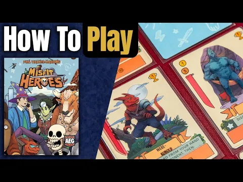 Misfit Heroes | How to Play | Learn to Play in 7 Minutes!