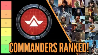 Star Wars Legion COMMANDER TIER LIST